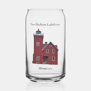 Two Harbours Lighthouse can glass