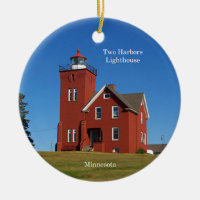 Two Harbours Lighthouse ornament