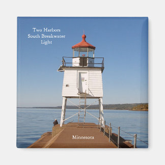 Two Harbours South Breakwater Light magnet