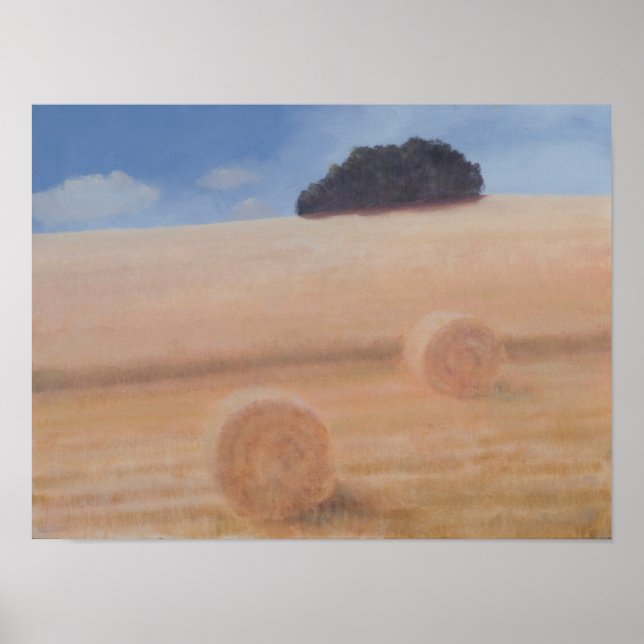 Two Hay Bales 2012 Poster (Front)