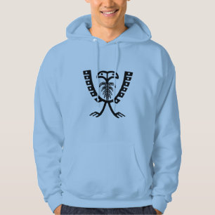 Two Headed Black Eagle Hoodie