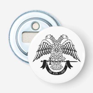Two-headed eagle as Masonic symbol Bottle Opener