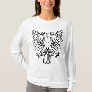 Two Headed Eagle - Black T-Shirt