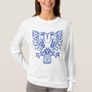 Two Headed Eagle - Navy Blue T-Shirt