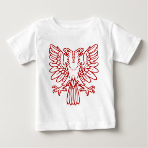 Two Headed Eagle - Ruby Red Baby T-Shirt