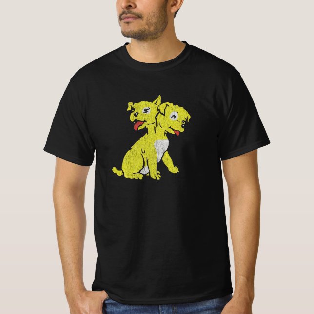 Two-Headed Puppy T-Shirt (Front)
