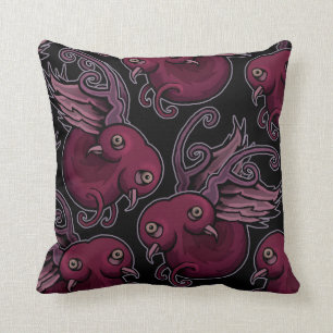 Two Headed Sparrows Cushion