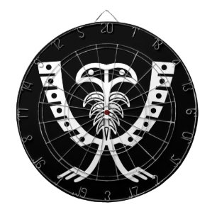 Two Headed White Eagle Dartboard