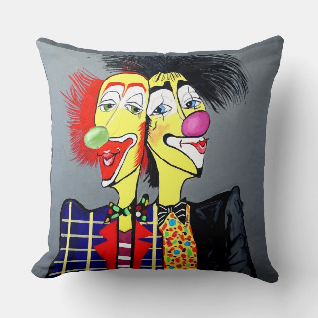 TWO HEADS ARE BETTER THEN ONE CUSHION (Front)