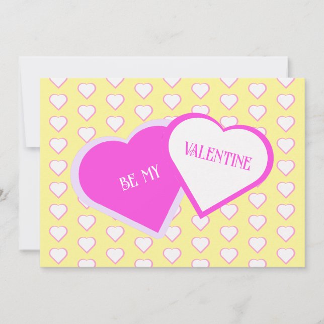 Two Hearts As One Valentine's Holiday Card (Front)