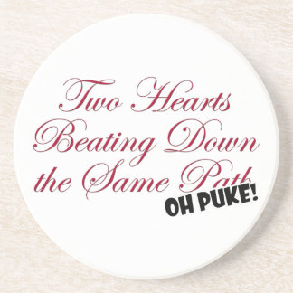 Two Hearts Coaster