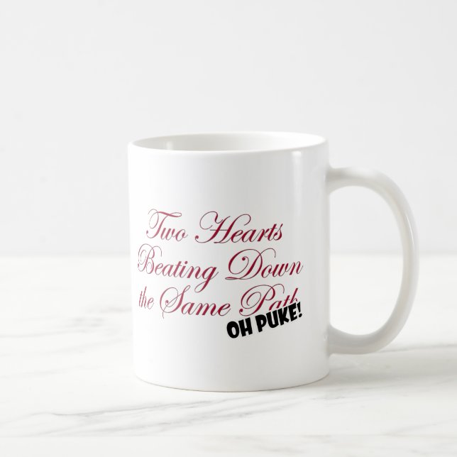 Two Hearts Coffee Mug (Right)