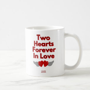 Two Hearts Forever In Love Coffee Mug