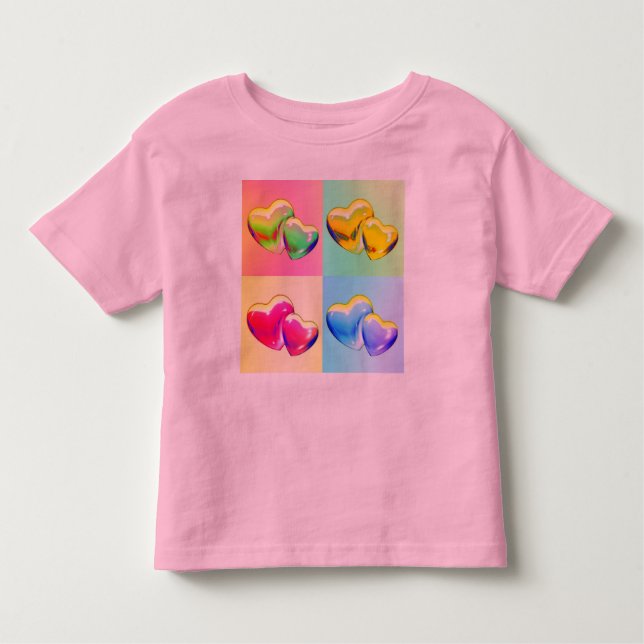 Two Hearts in a Square Shirt (Front)