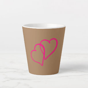 Two hearts Latte Mug