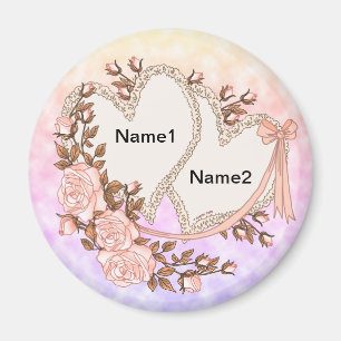Two Hearts Magnet