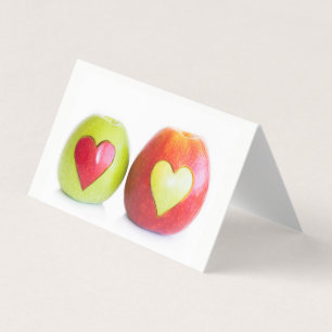 Two hearts One love Business Card