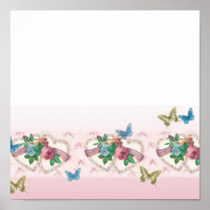 TWO HEARTS ONE MIND WEDDING CERTIFICATE POSTER