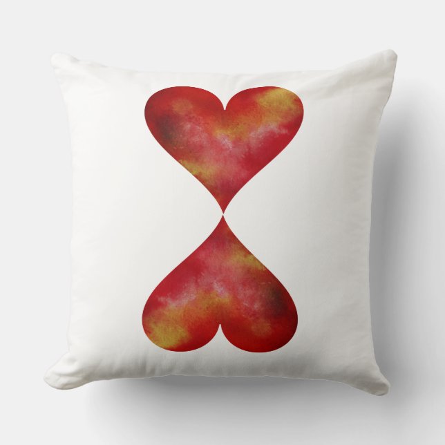 Two Hearts Pillow (Front)