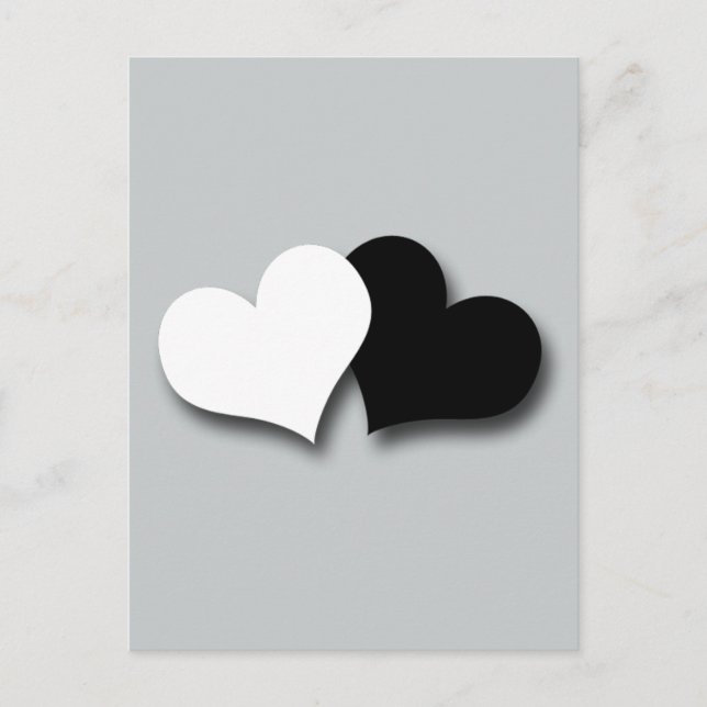 Two Hearts Postcard (Front)