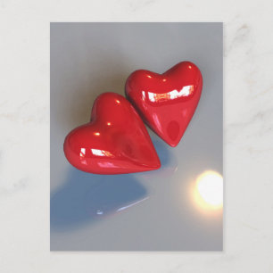 Two Hearts Postcard