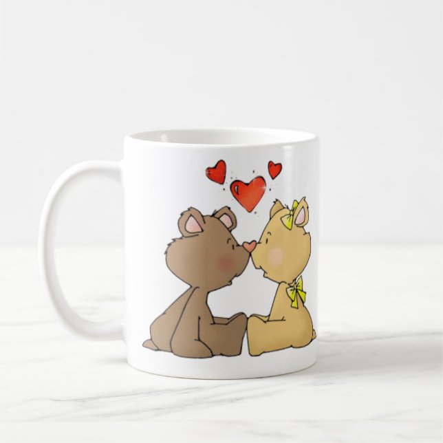 Two Hearts That Beat As One Coffee Mug (Left)