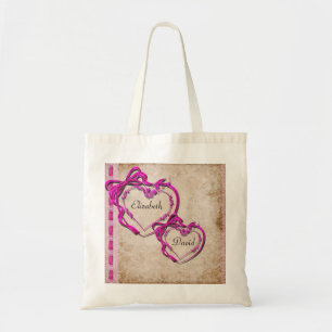 Two Hearts Together Tote Bag