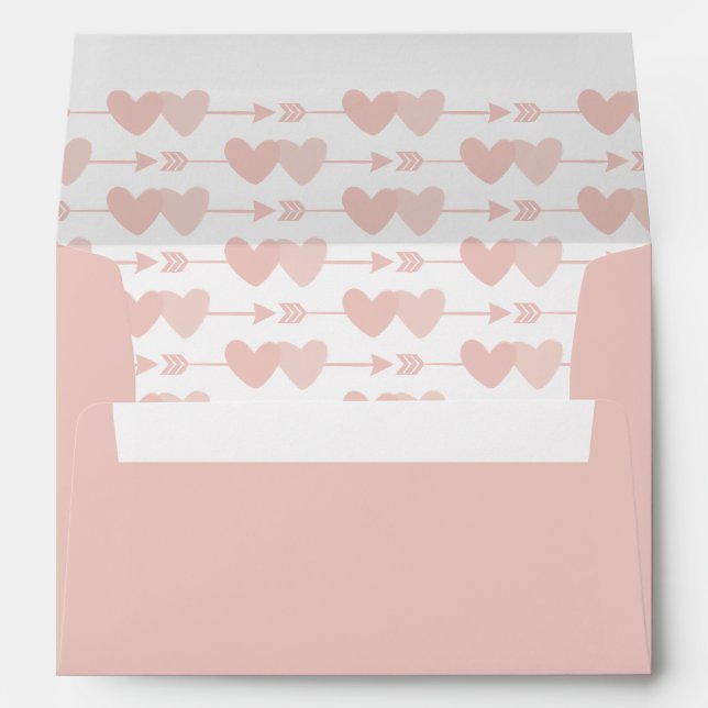 Two Hearts Wedding Envelopes (Back (Bottom))