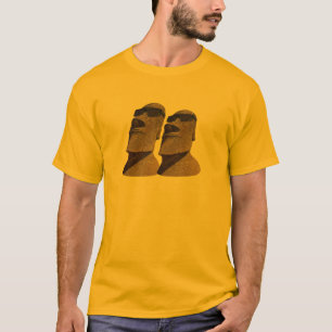 Two Hip Moai - Light Apparel T-Shirt