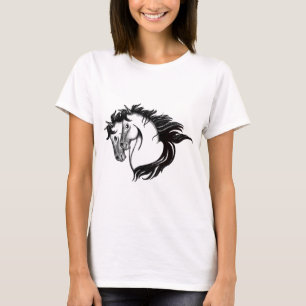 Two Horse Heads T-Shirt