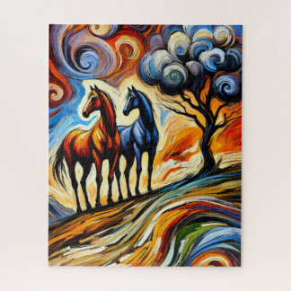 Two Horses 500 Piece Puzzle