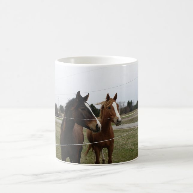 Two Horses Mug (Center)