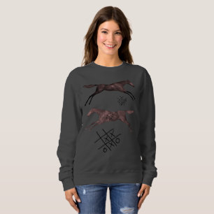 Two Horses T-Shirt Sweatshirt