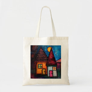Two Houses Tote Bag