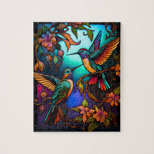 Two Hummingbirds Jigsaw Puzzle