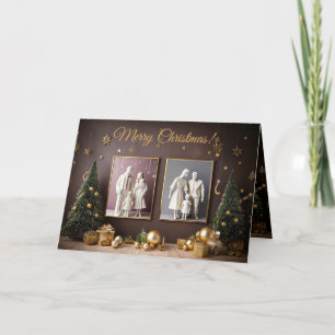 Two Image Holiday Greeting Card