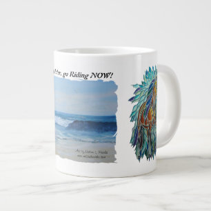 Two Image Mug, Jumbo 20 oz, Large Coffee Mug