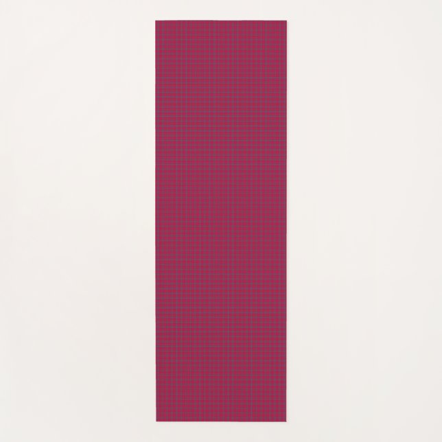 Two images display a bold magenta rectangle  yoga mat (Front)