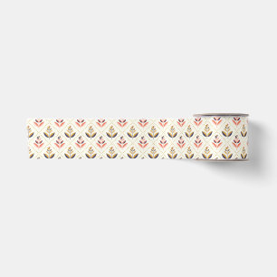 Two images of a washi tape satin ribbon