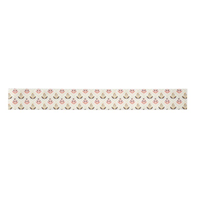 Two images of a washi tape satin ribbon (Front)