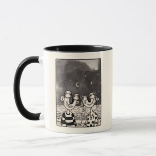 Two In love ink Drawing Mug