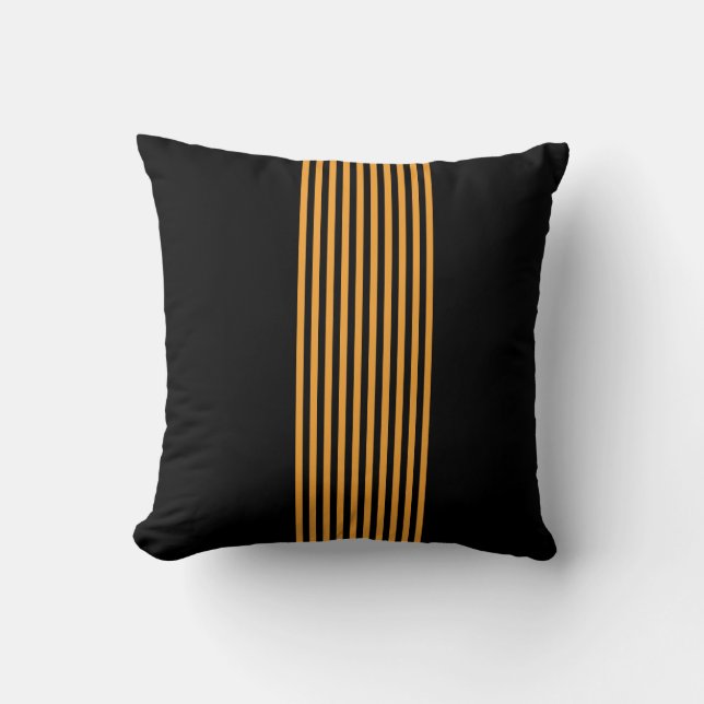 Two in one Black and White throw pillow (Front)