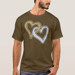 TWO INTERTWINED HEARTS T-Shirt