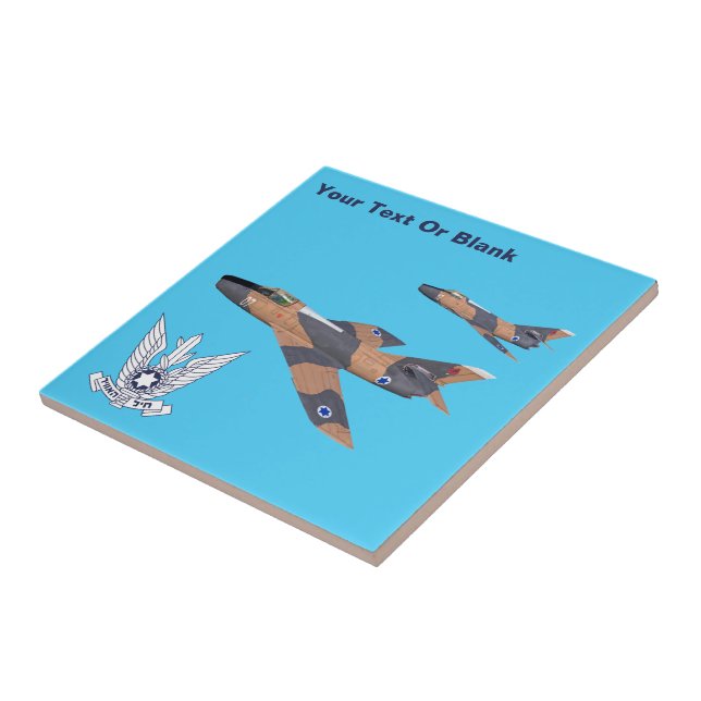 Two Israeli Super Mystères Tile (Side)