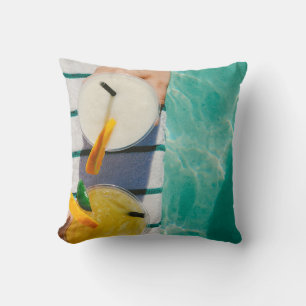 Two juice cups cushion