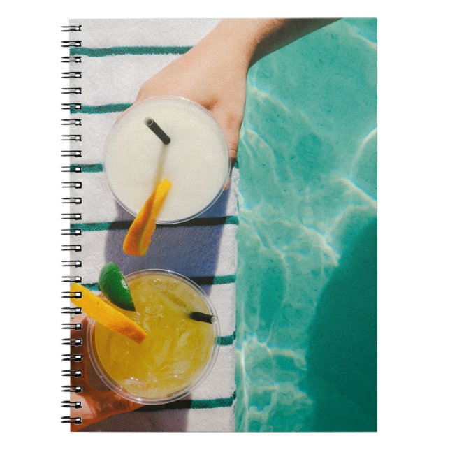 Two juice cups notebook (Front)