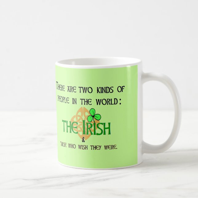 Two Kinds of People: Irish Coffee Mug (Right)