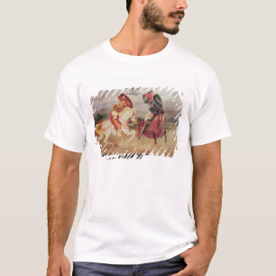 Two Knights Fighting in a Landscape, c.1824 T-Shirt
