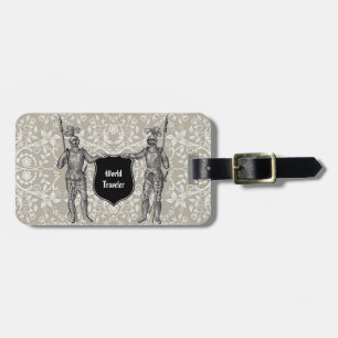 Two Knights Luggage Tag