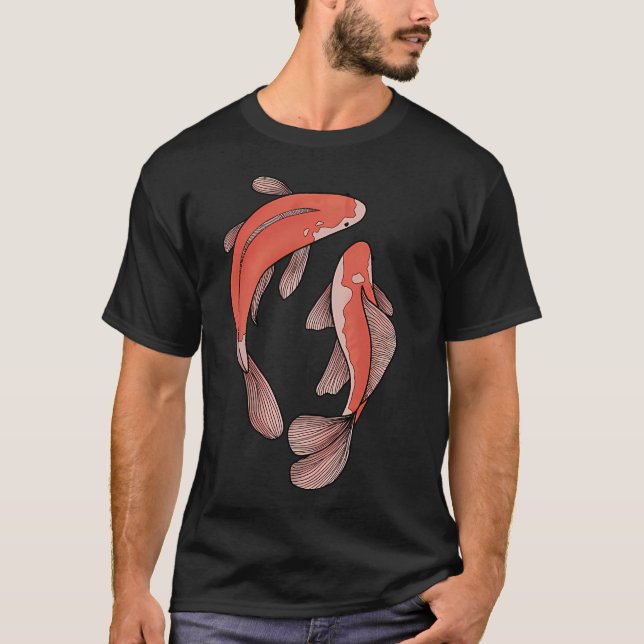 Two koi fish T-Shirt (Front)
